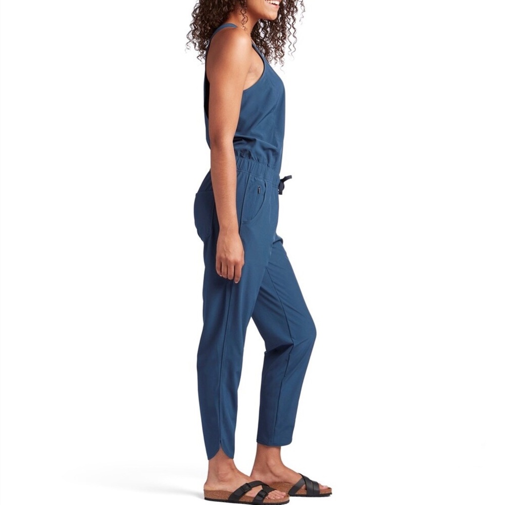 Blue Patagonia Fleetwith romper jumpsuit